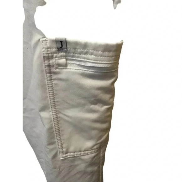 Jaanuu‎ Men's 11-pocket Relaxed-fit White Scrub Pant Size M - Picture 6 of 8